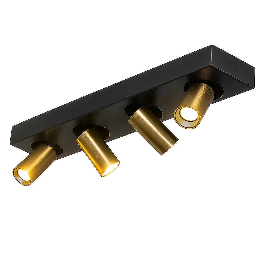 Highlight spot Eliano - 4 lichts - 48 x 12.5  cm - brons
