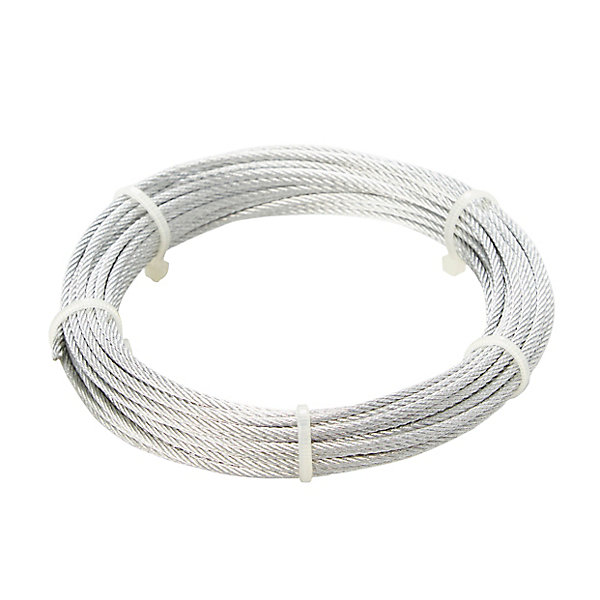 Câble en acier zingué Diall ø4 mm, 10 m