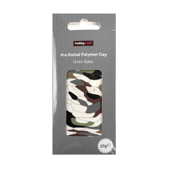Cream Pre-Rolled Polymer Clay 35g