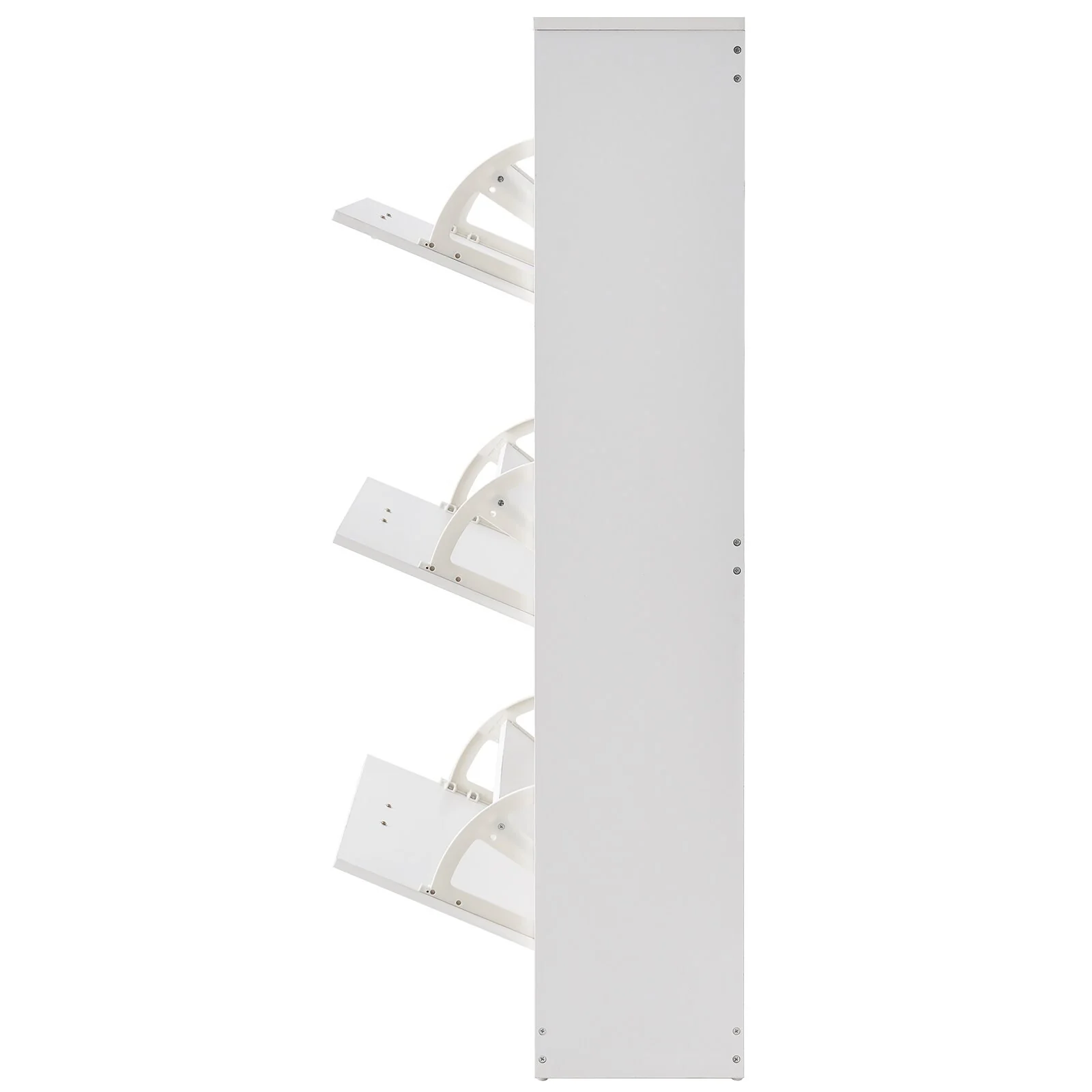 Shoe Cabinet with Flip Doors for Entryway Living Room Organization - 23.62 x 9.33 x 47.24 inch