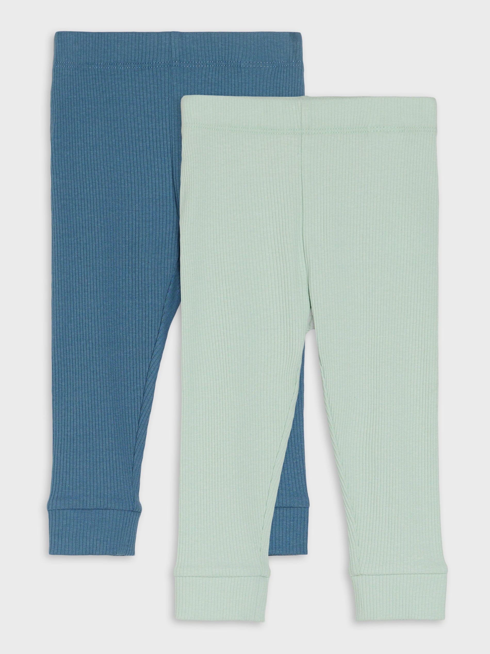 Prążkowane legginsy 2 pack