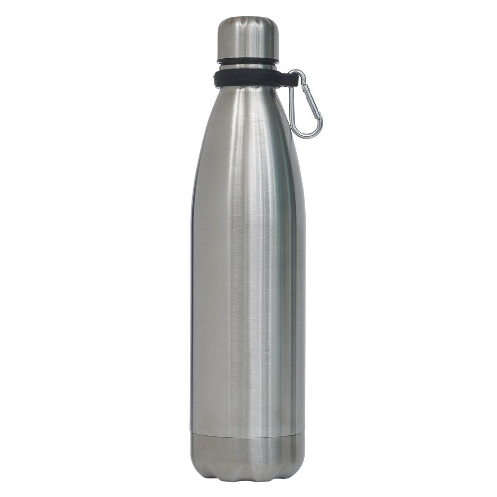 Bouteille isotherme 750ml inox double paroi et compartiment secret