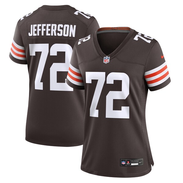 Quinton Jefferson Cleveland Browns Nike Women's  Game Jersey -  Brown