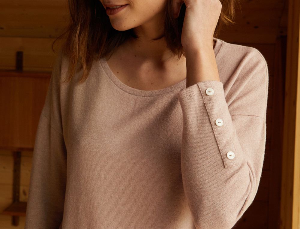 Pull col rondDétente en montagne