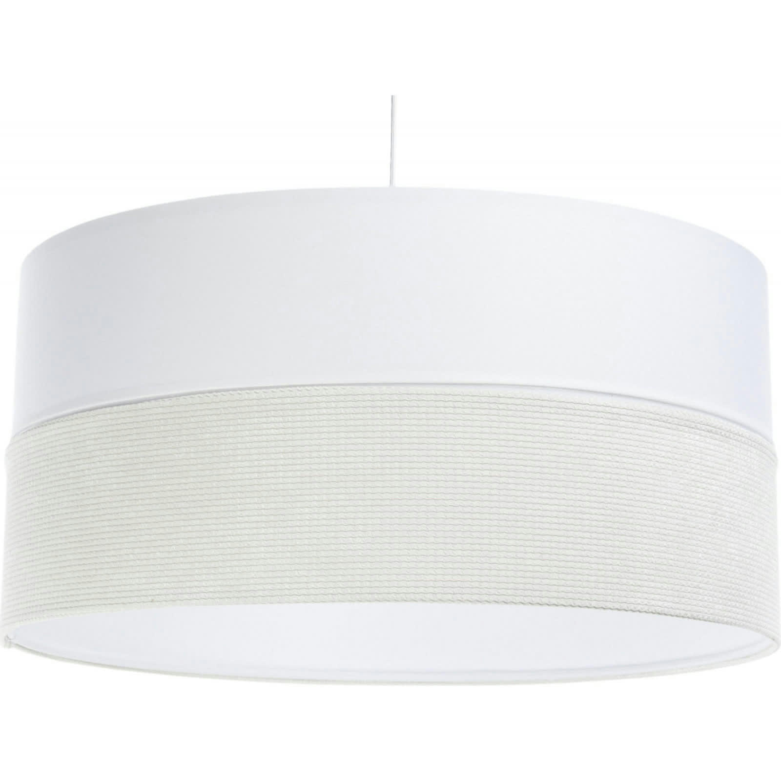 TWIST - Suspension Tissu Blanc