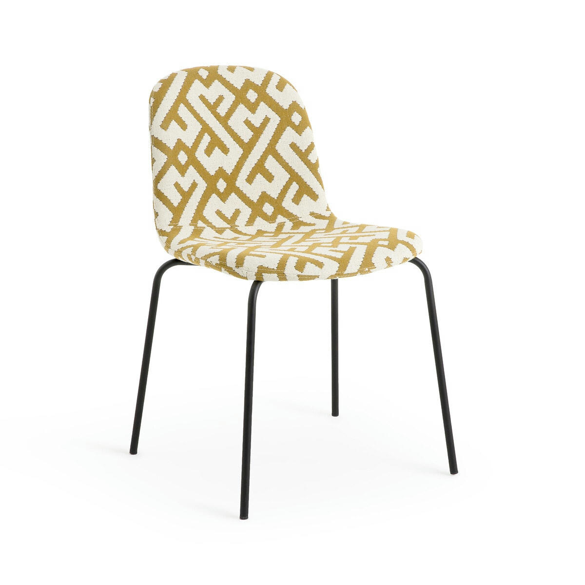 Chaise tissu jacquard, Tibby
