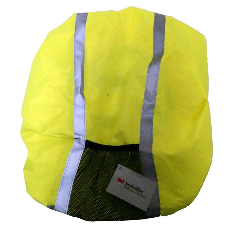 Housse imperméable pour sac à dos avec bande réfléchissante