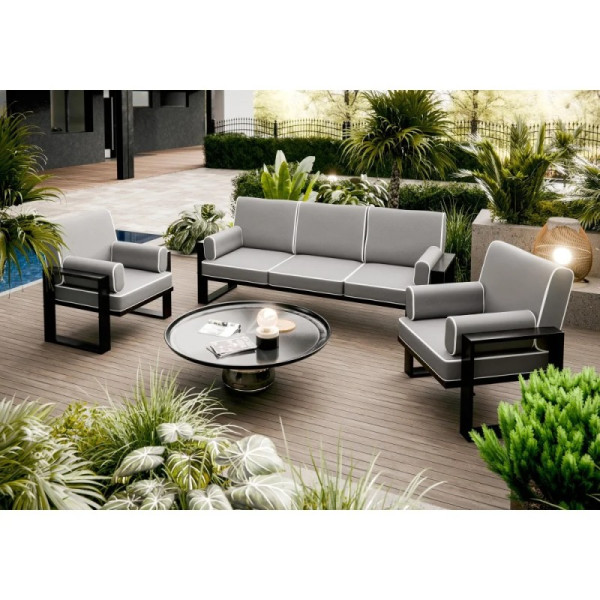 Sofa ogrodowa trzyosobowa VERDINO II ANT