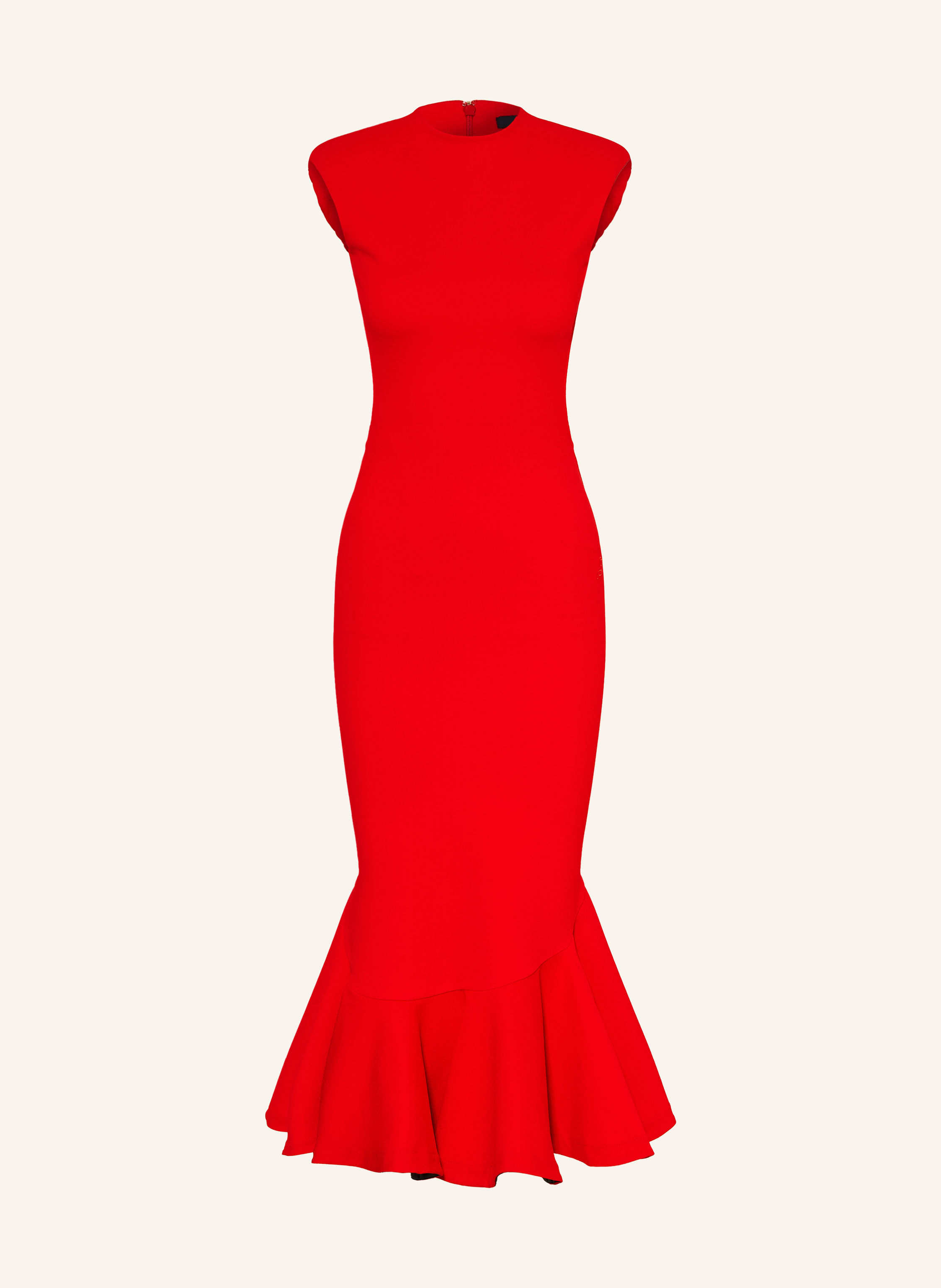 JACQUEMUS Etuikleid LA ROBE PALMIER mit Cut-out und Volants