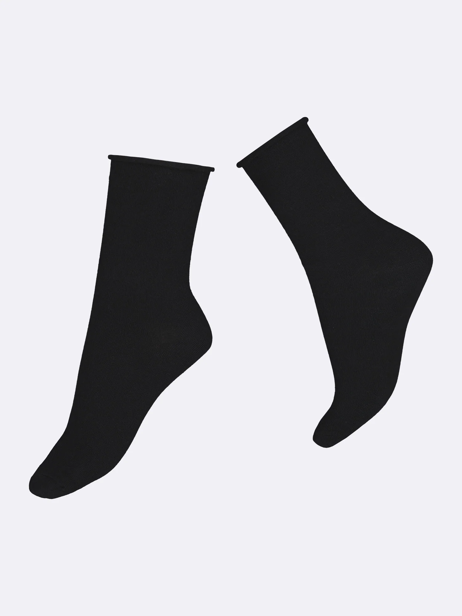 COTTON COMFORT CUFF nilkkasukat - musta