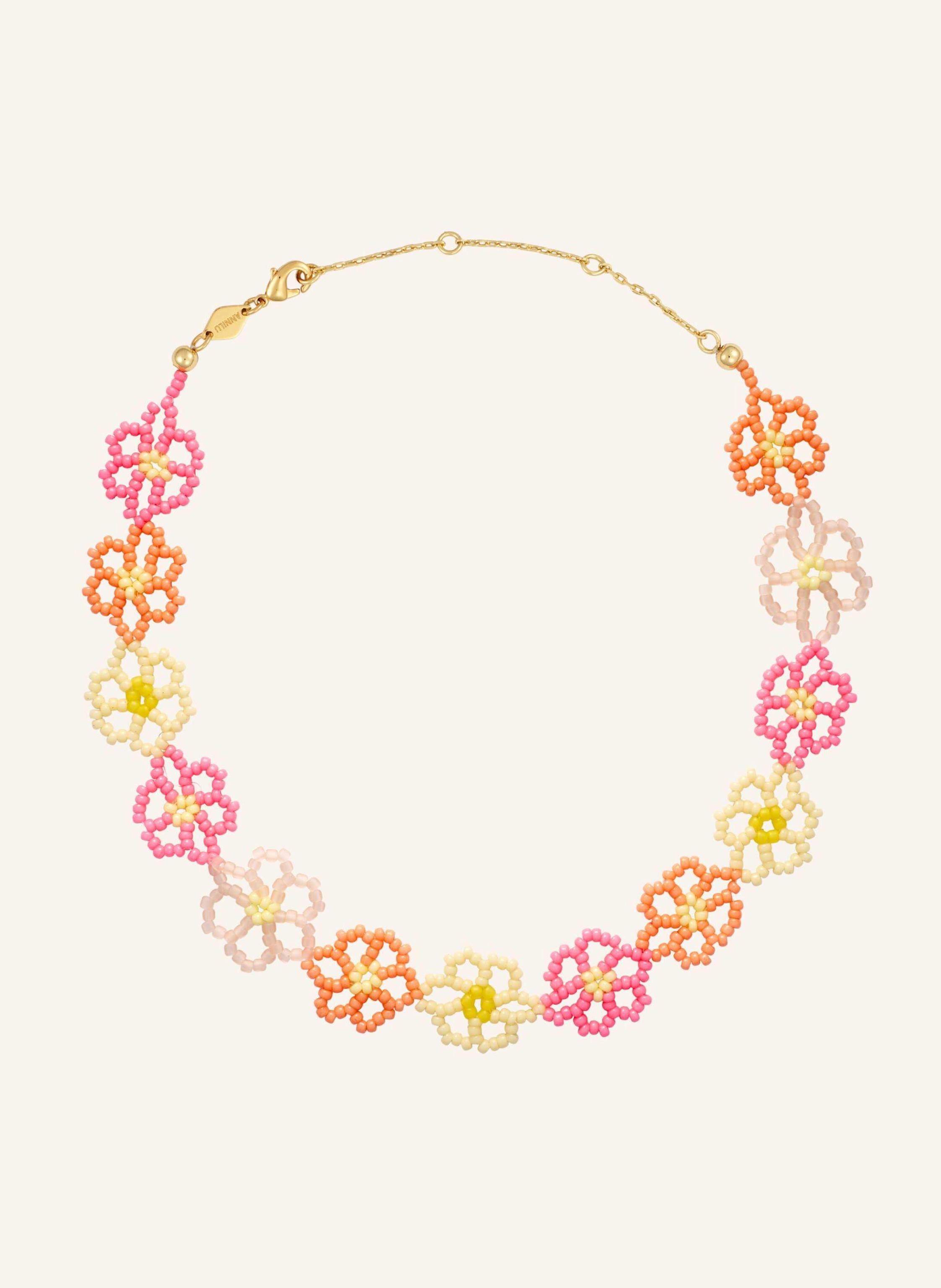 ANNI LU Halskette BLOSSOM SOFT PINK by GLAMBOU