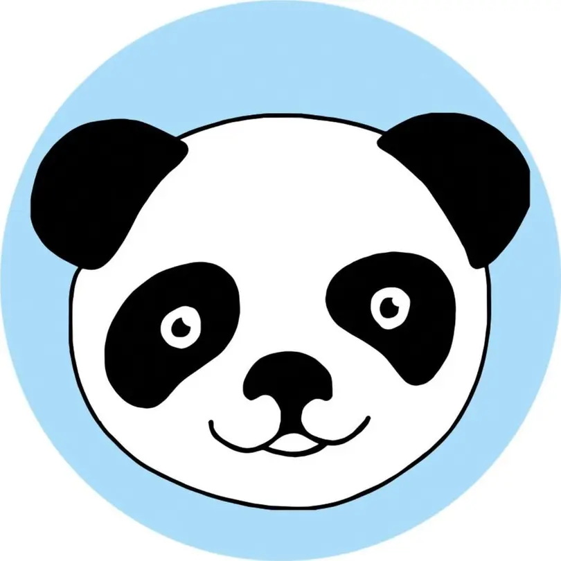 Sticker 500er-Set Panda
