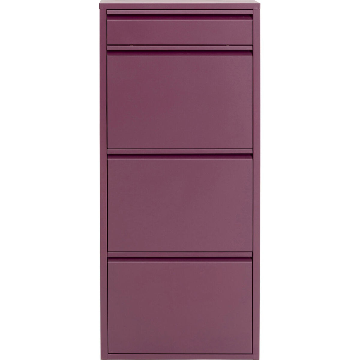 Kare Design Schoenenkast Caruso paars 3 1 laden