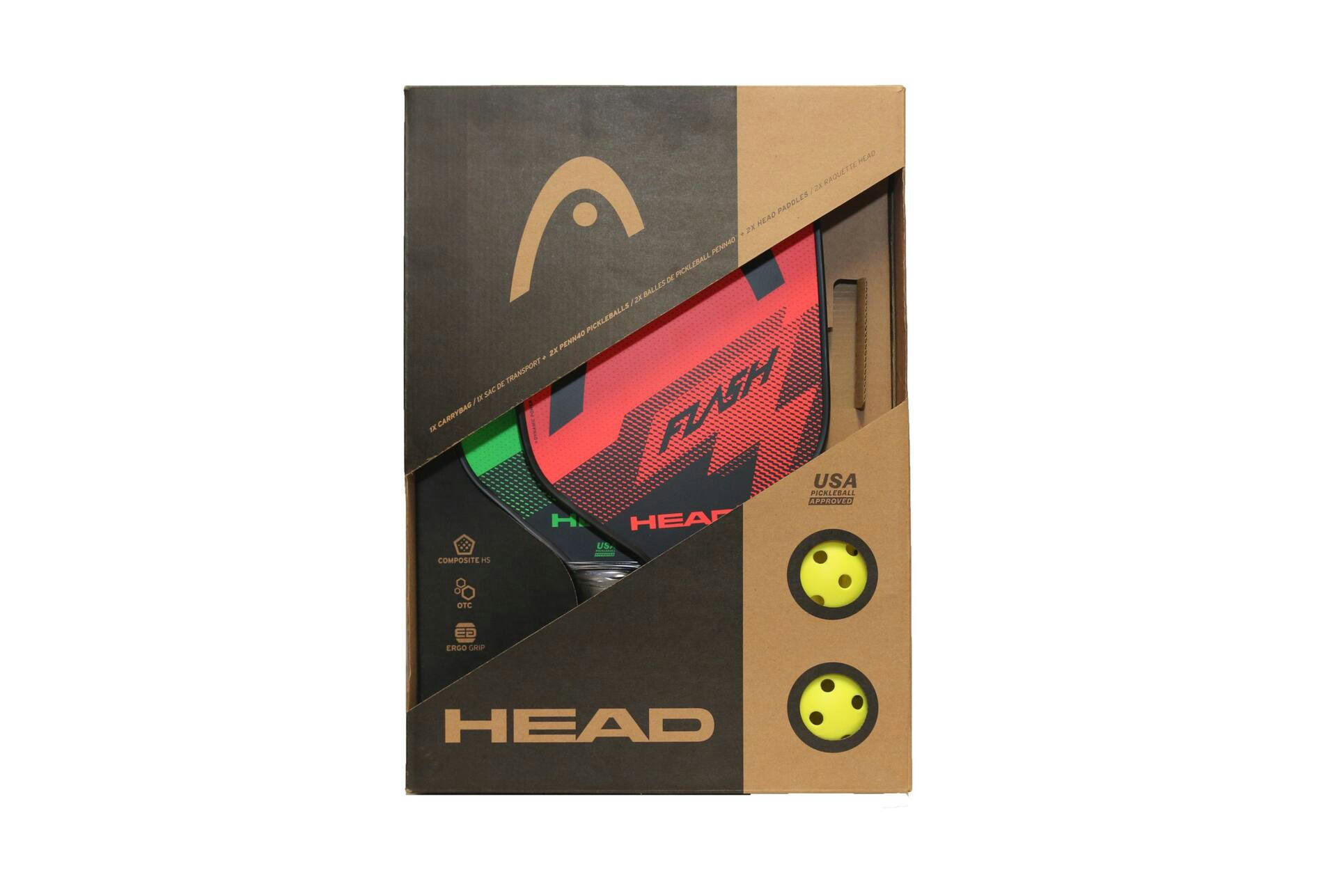 HEAD Flash Pickleball Set