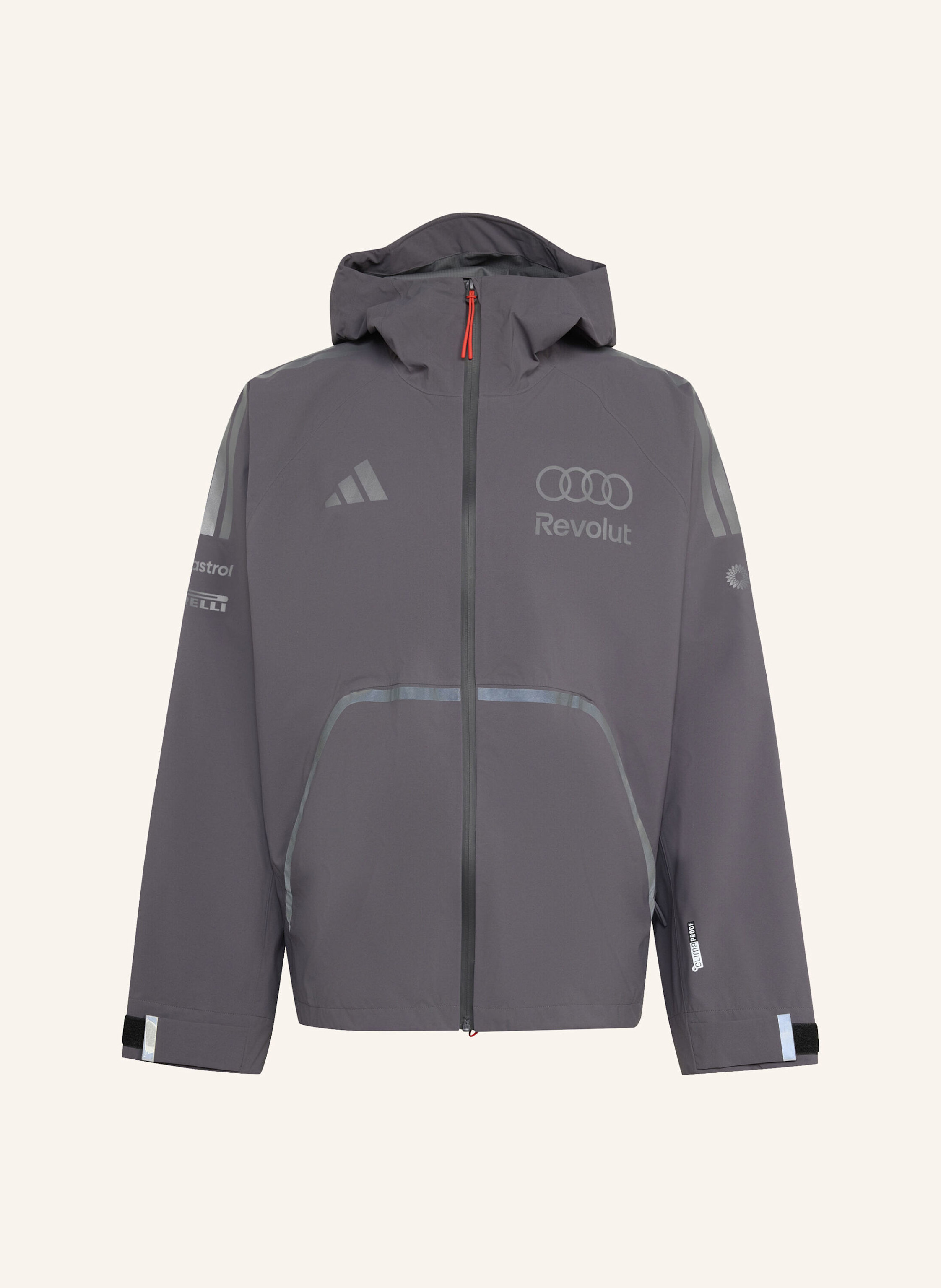 adidas AUDI REVOLUT F1 TEAM ENGINEERS & MARKETING REGENJACKE