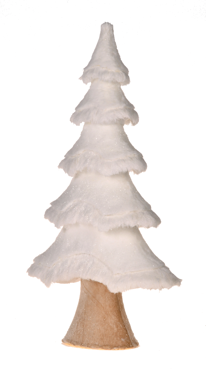 Choinka White Forest 90x35x147cm