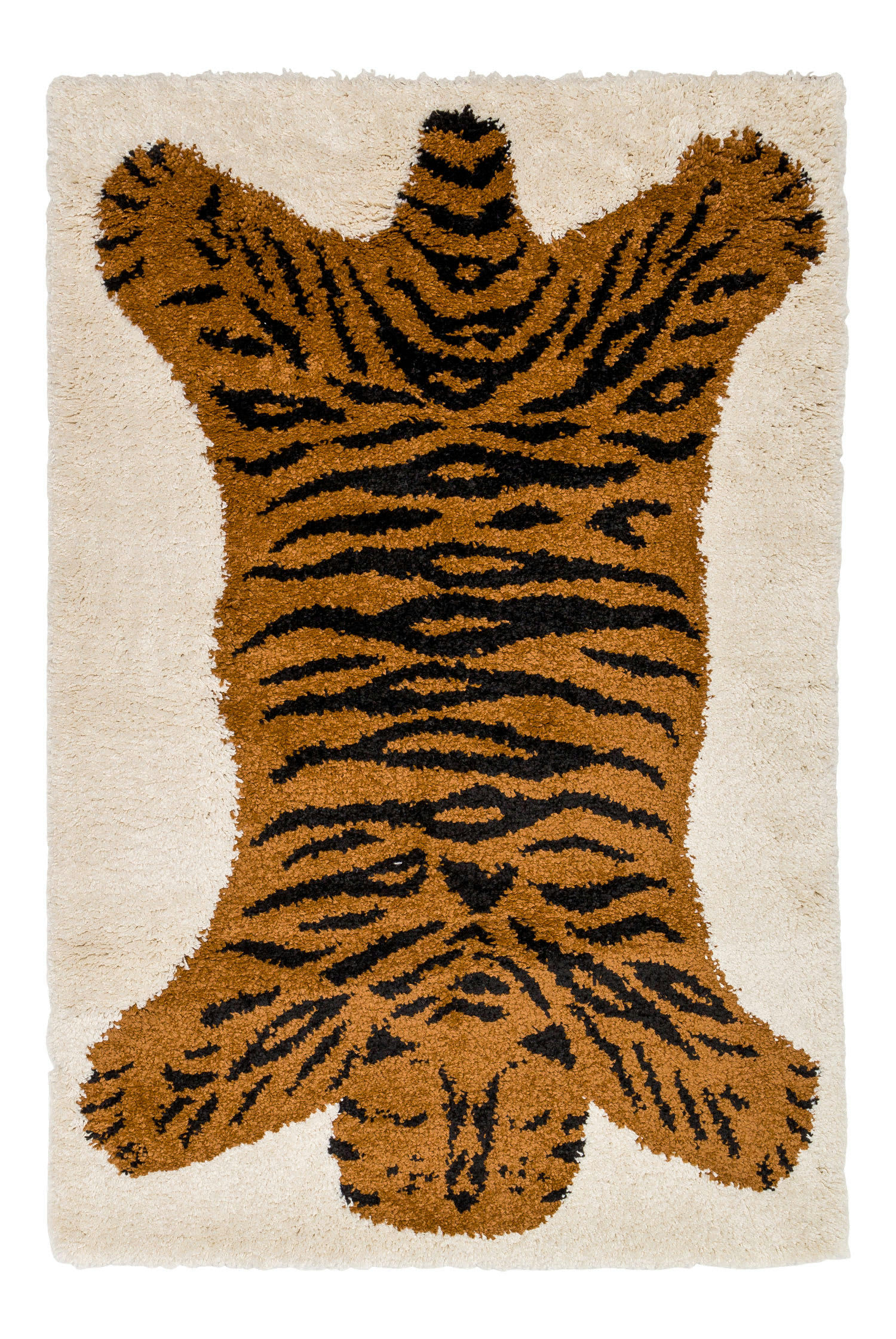 TIGER - Tapis enfant petit tigre ultra-confort ultra-confort 80x150, OEKO-TEX®