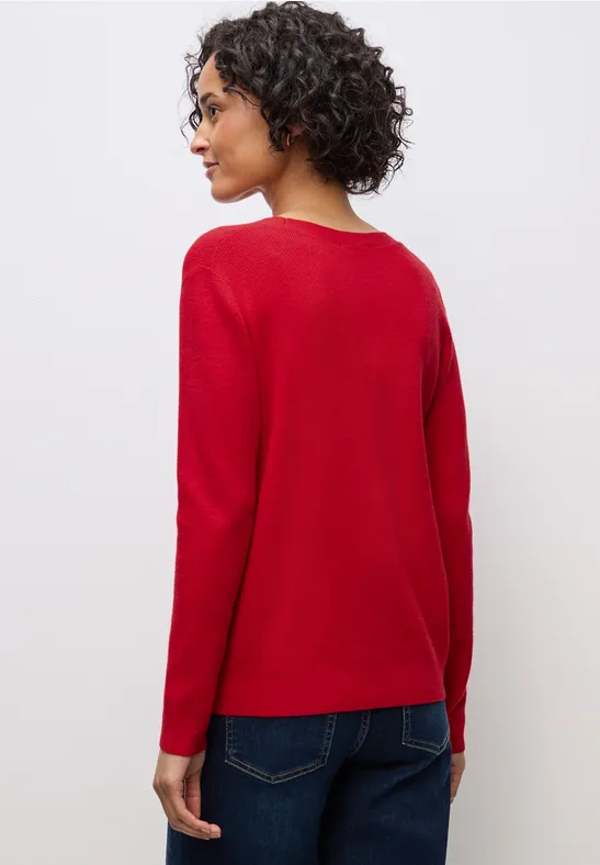 Basic V-Neck Pullover