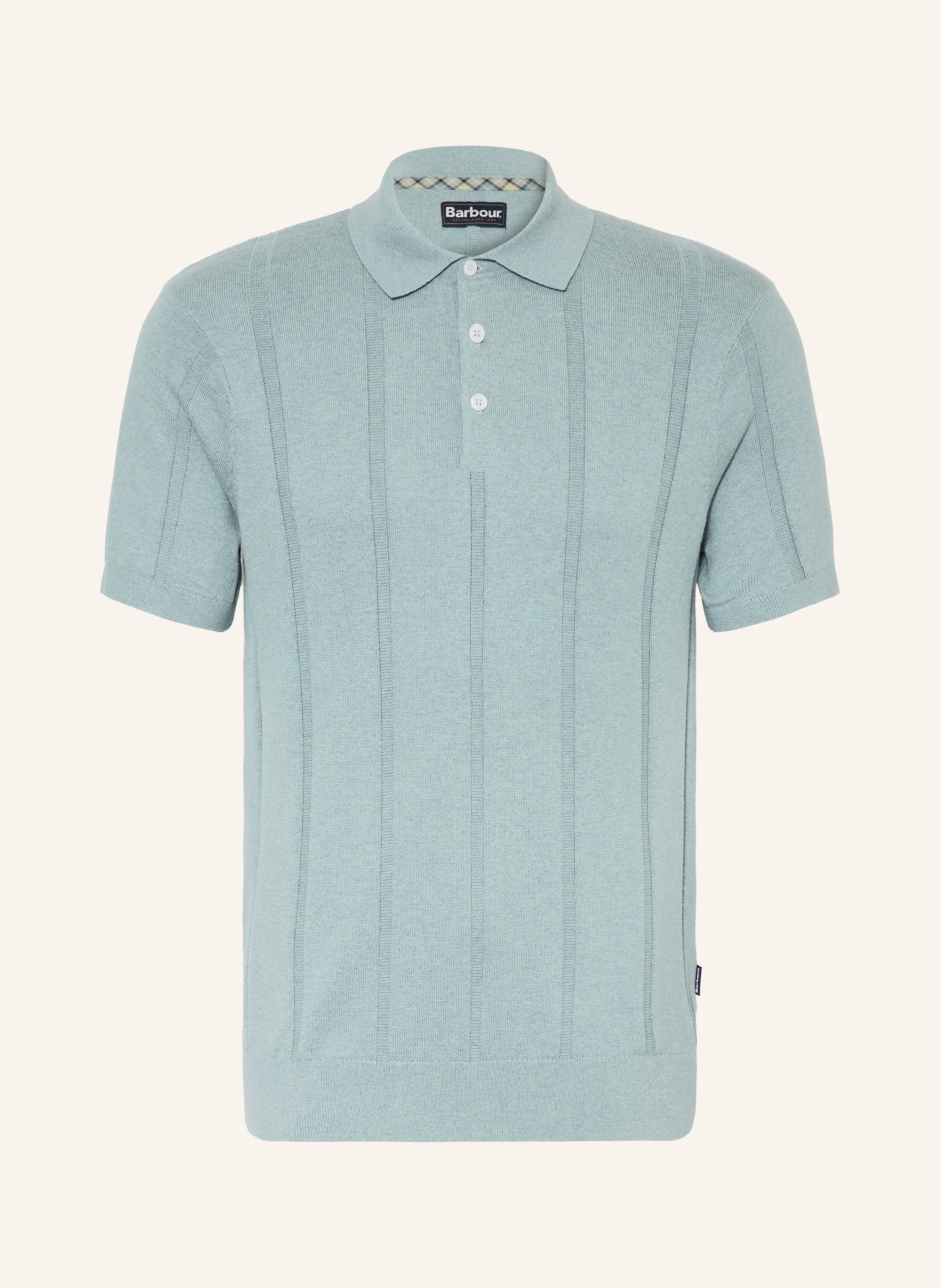 Barbour Strick-Poloshirt WELLBURN