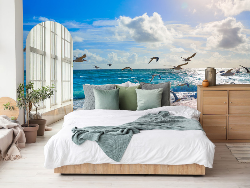 Fototapeta Słoneczna plaża 100x70cm
