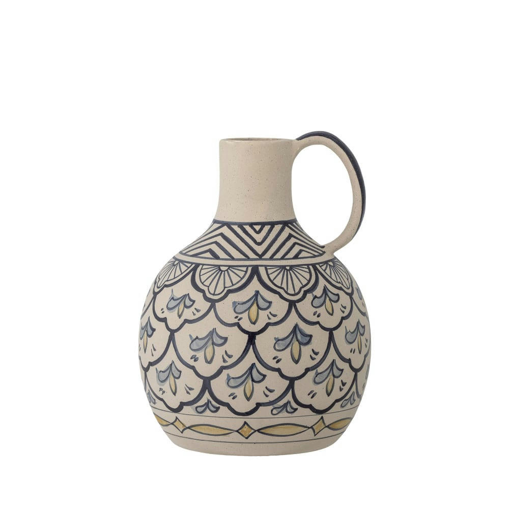 NADYA - Vase en grès céramique D20cm multicolore