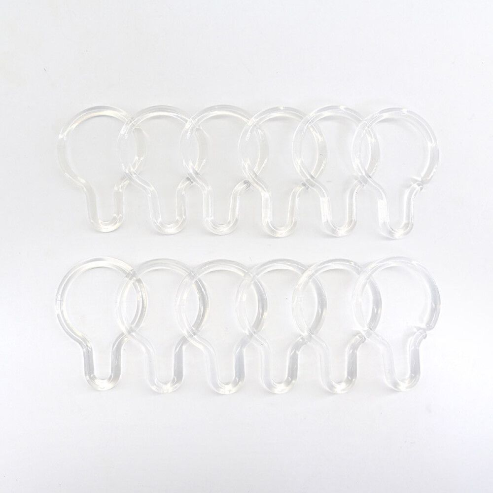 DUSJFORHENGRINGER TRANSPARENT 12 STK
