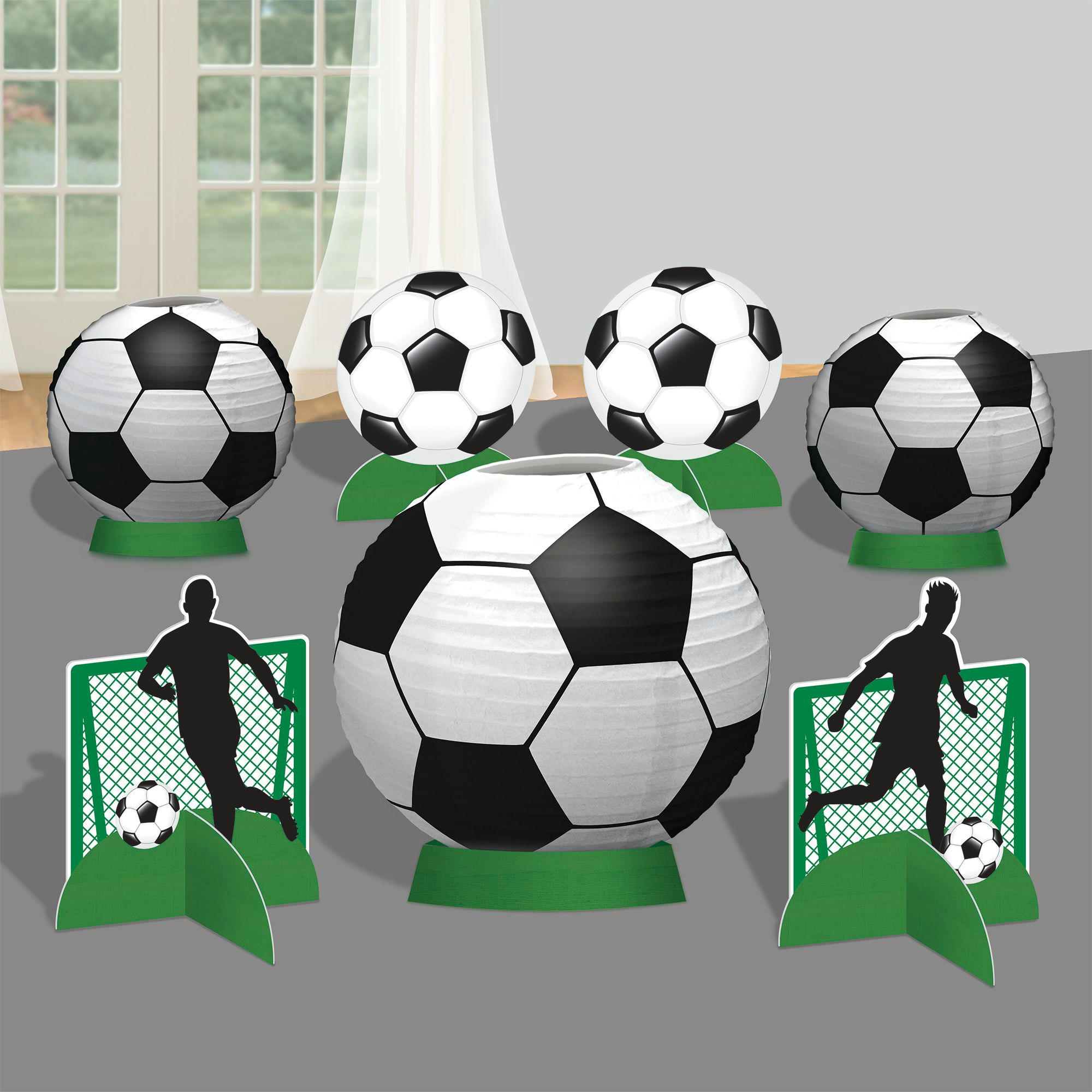 Goal Getter Soccer Table Centerpiece Kit, 8-pc