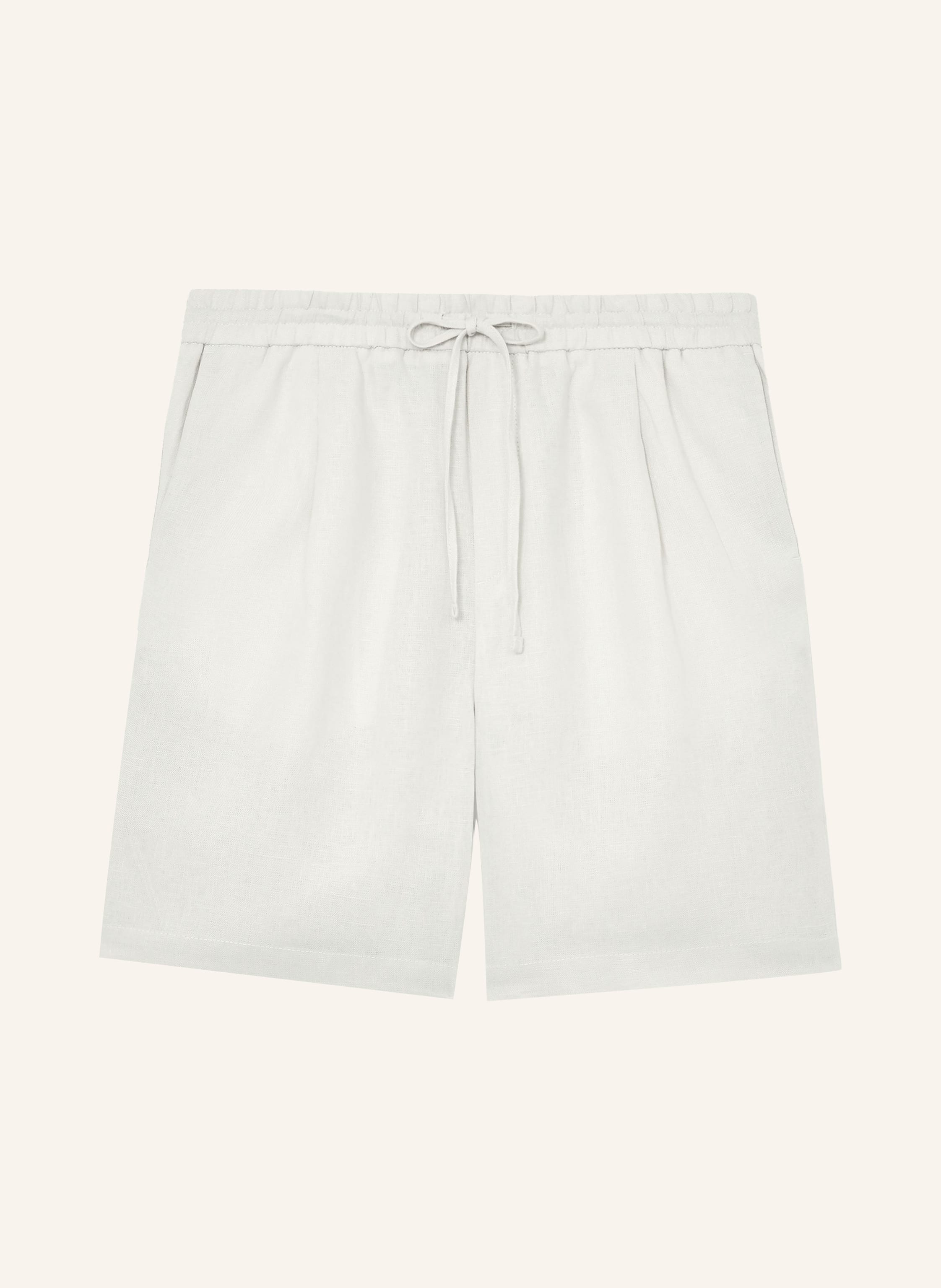REISS Leinenshorts STONE
