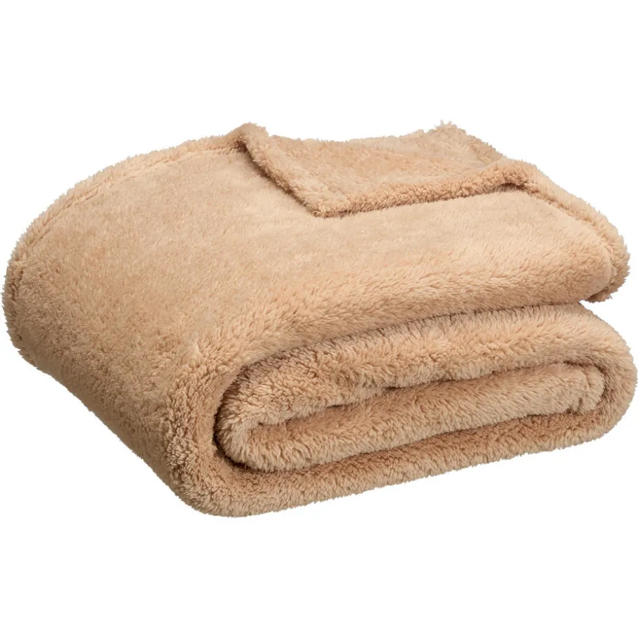 Kwantum Plaids | Plaid Flaine  130×160 Cm Taupe