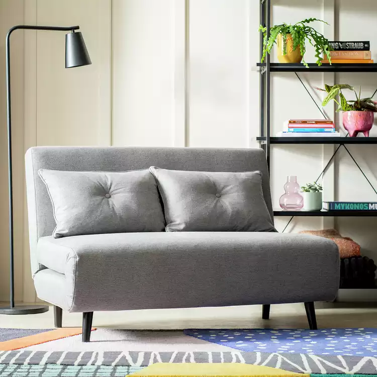 Habitat Roma Double Fabric Chairbed - Grey