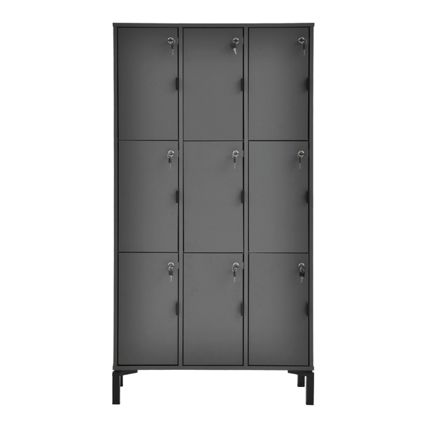 LOCKER/ARMÁRIO ALTO 9 PORTAS SLEEK