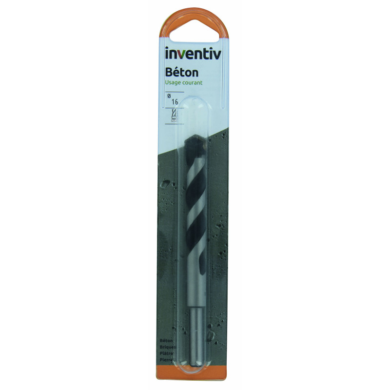 Foret pour béton Ø 16 x 160 mm INVENTIV