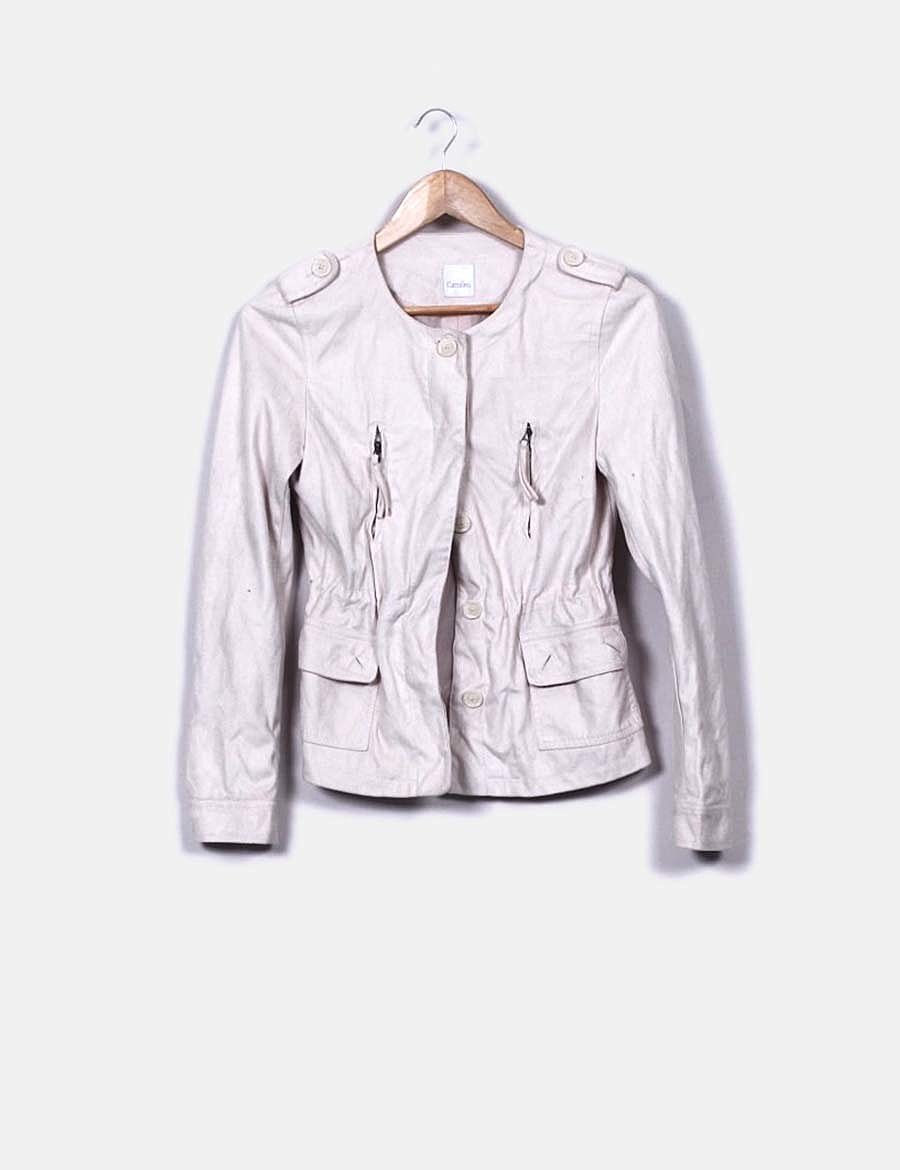Camaïeu Suede nude jacket