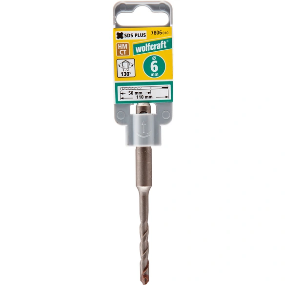 Schlagbohrer, SDS-plus, Ø 6 mm