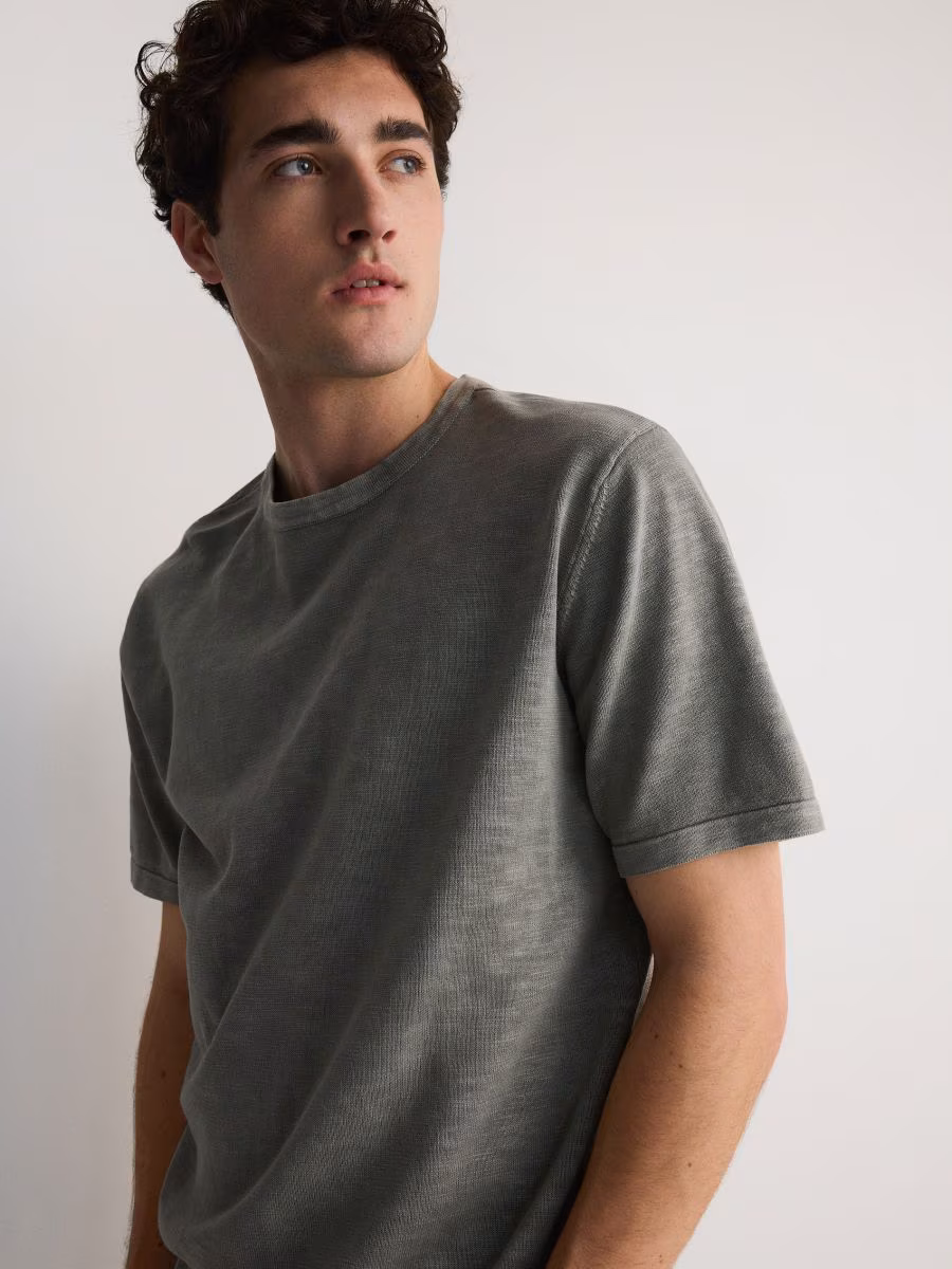 Regular Fit T-Shirt With Wash Effect