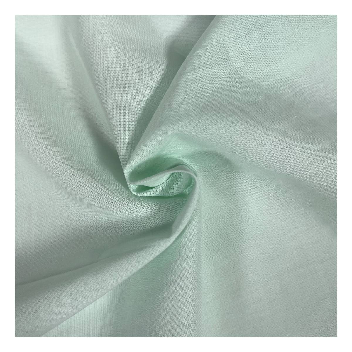 Mint Lawn Cotton Fabric by the Metre