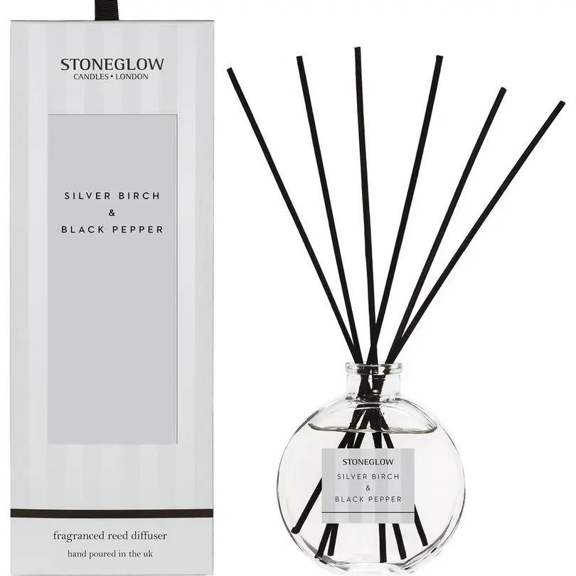 Diffusorglas Silver Birch & Black Pepper