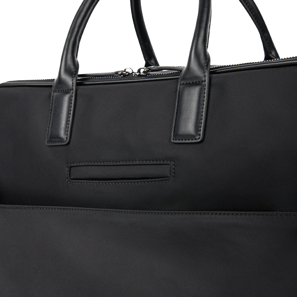 The Amalfi – Black Small Nylon Travel Bag