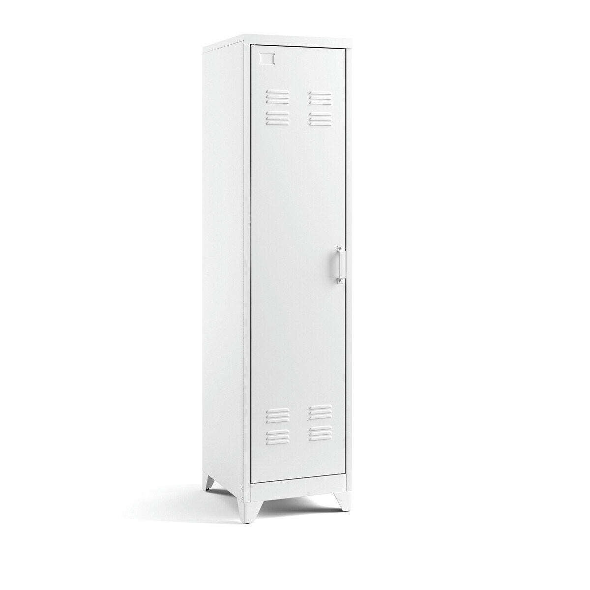 Armoire vestiaire américain métal acier, Hiba