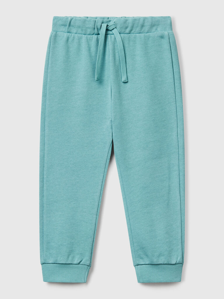 Cotton trousers with logo