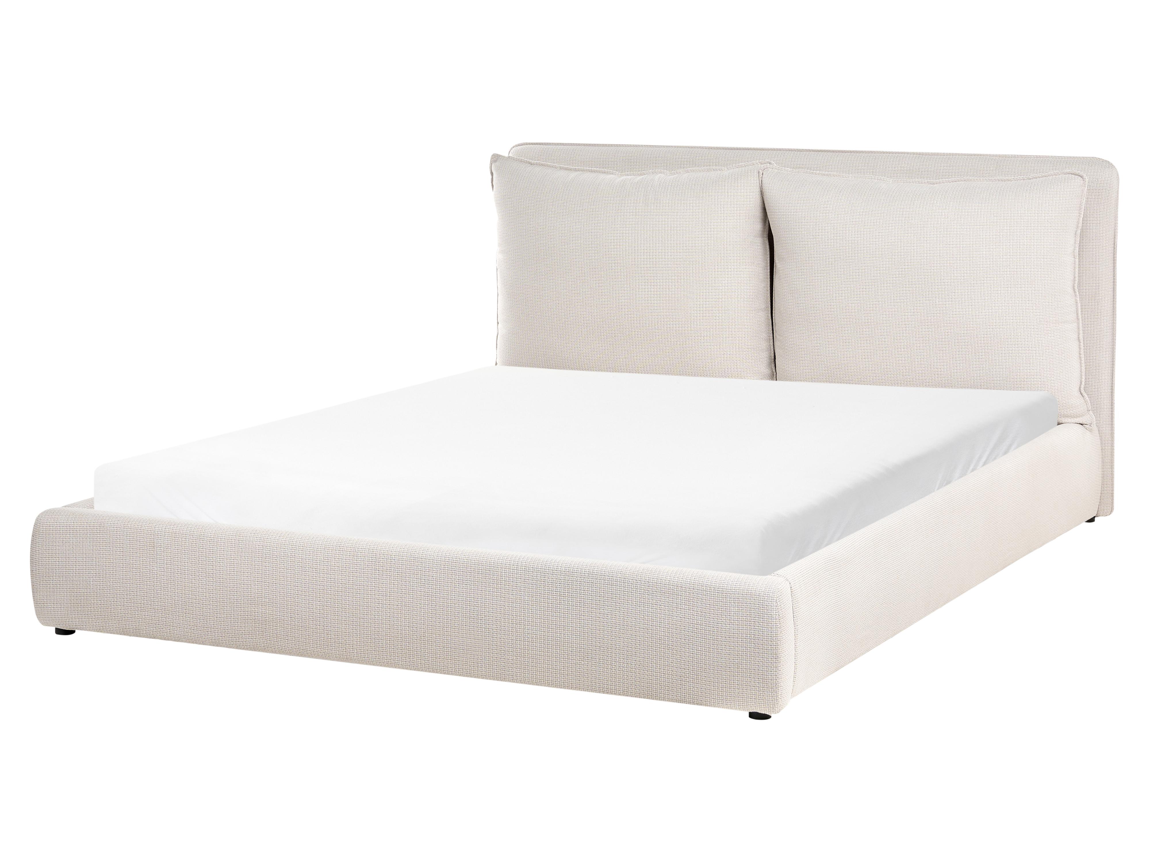 Bed Fabric BAJONNA 160 x 200 cm (EU King Size) Beige