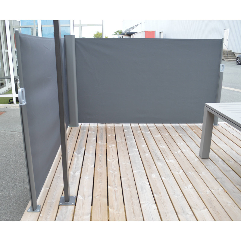 Brise-vue d'angle extensible
