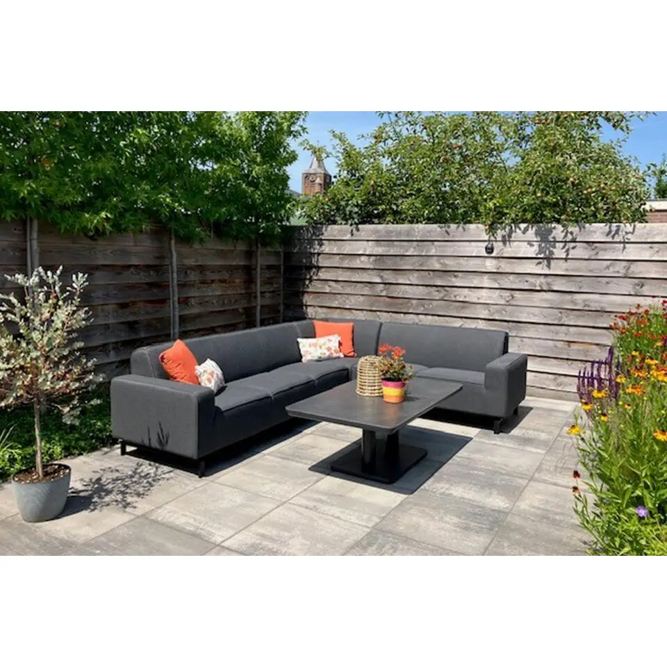 VDG Boavista/Cuba Sunbrella loungeset - Sooty - 4-delig