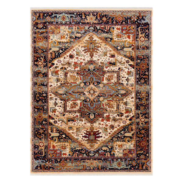 Dywan wełniany KESHAN Frędzle, Ornament orientalny 2886/53555 80x145 cm