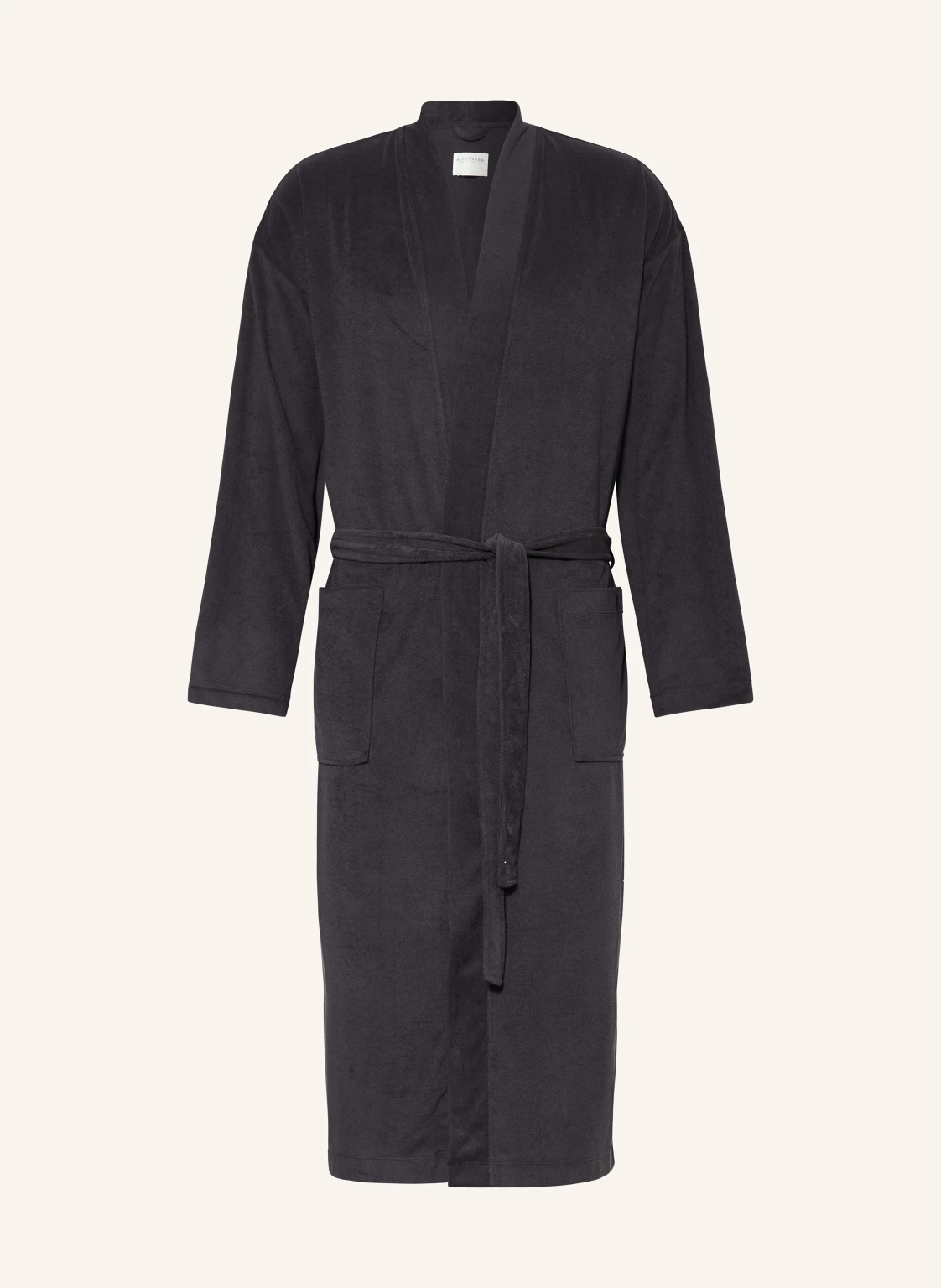 SCHIESSER Herren-Bademantel FEATHER TERRY