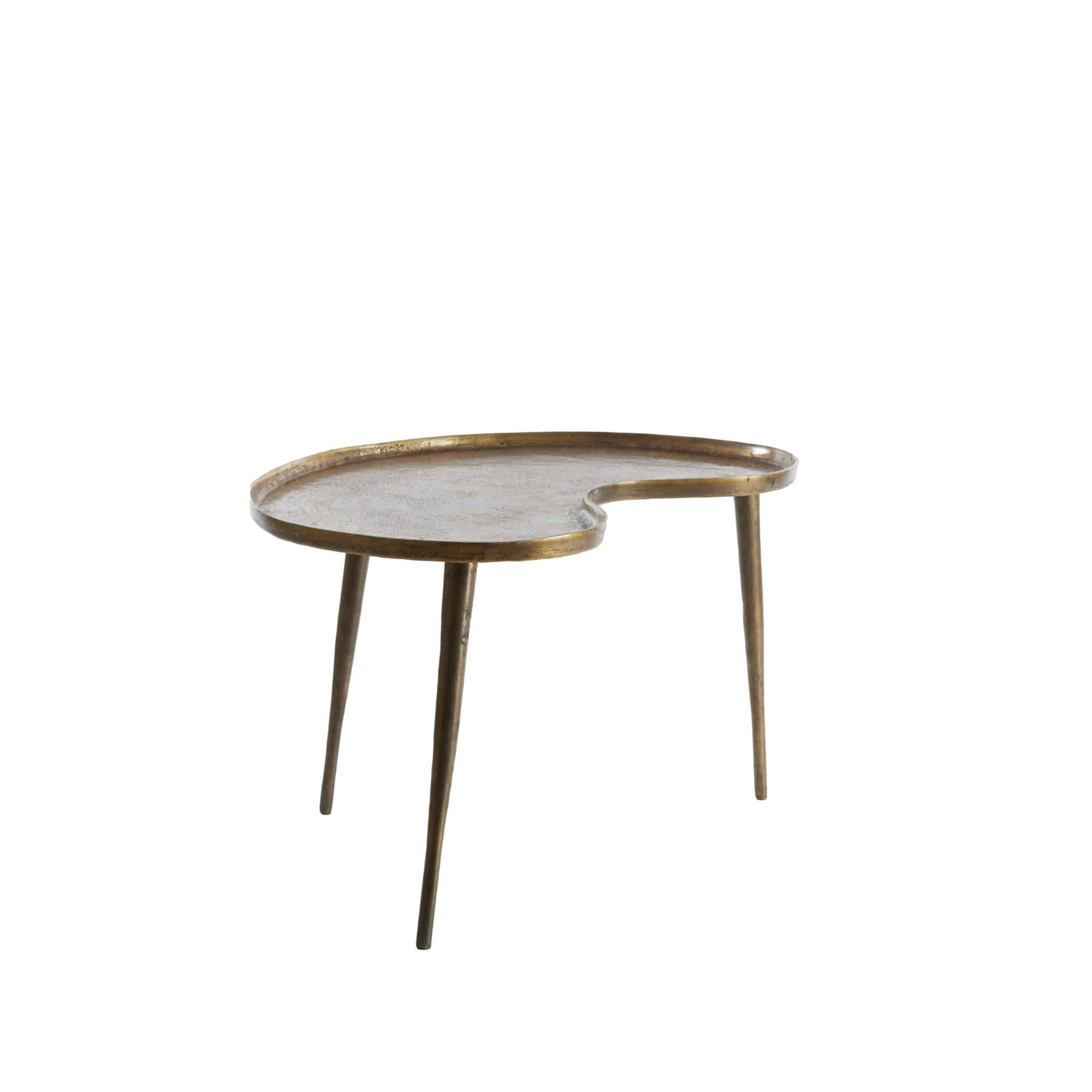 Light & Living bijzettafel Lienz - brons - 67x49x41cm