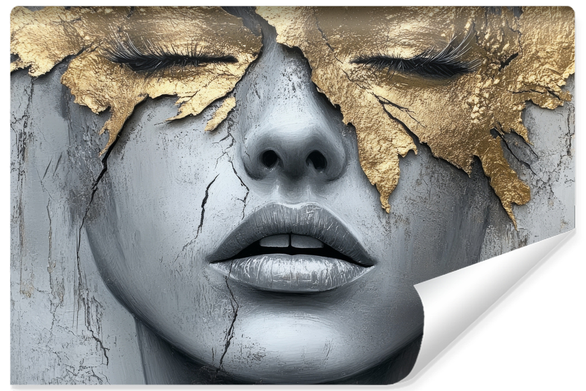 Fototapeta Abstrakcyjny Portret Kobiety 254x184cm