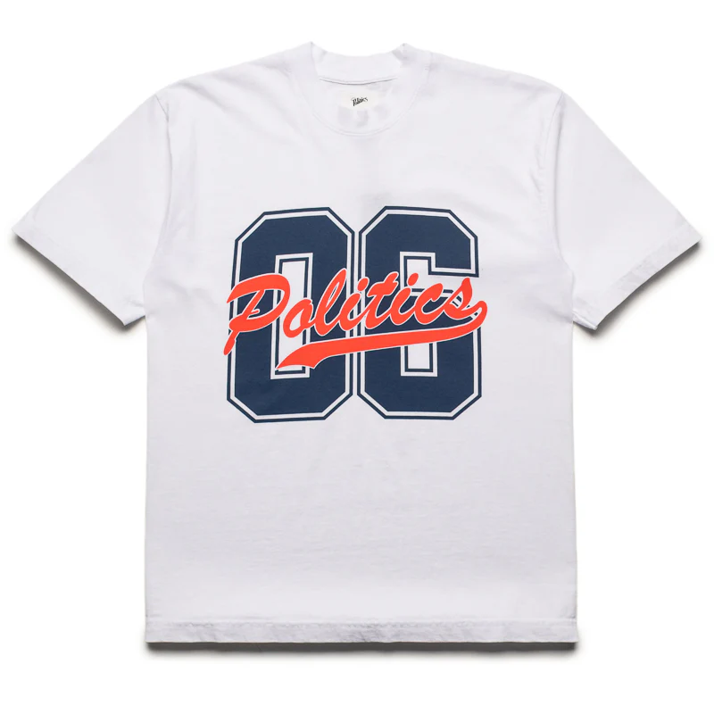 Politics Division Tee - White