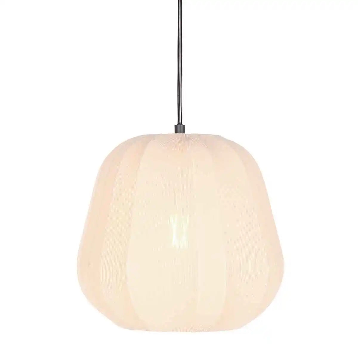Anne Light & home hanglamp Sable - 1 lichts - 28 x 150  cm - creme