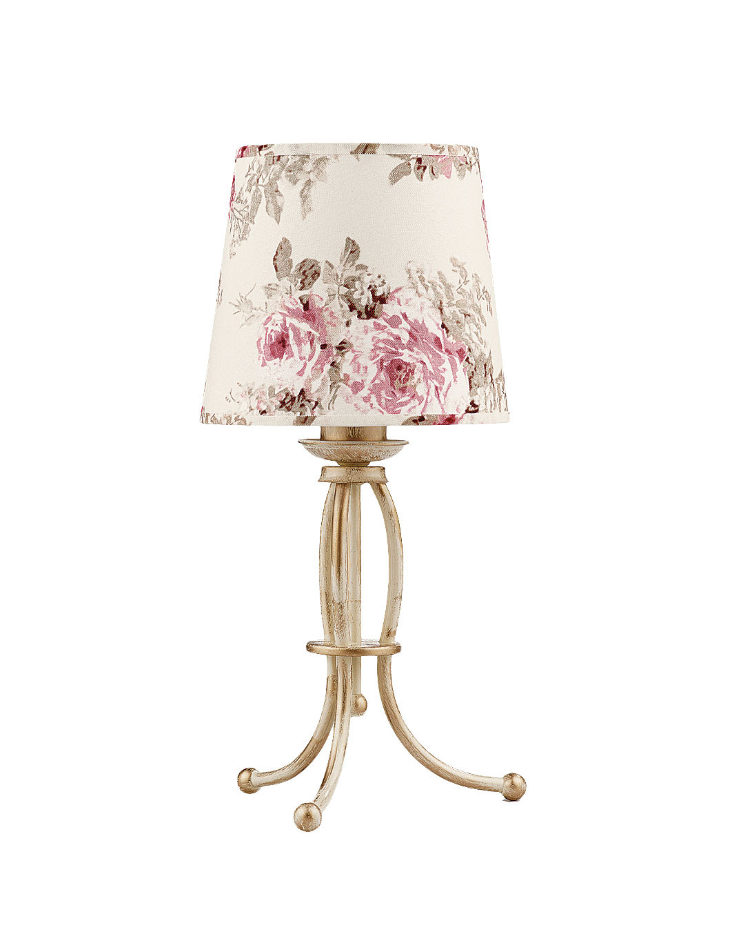 Lampa stołowa SARA ecru-różowy 1xE27x20W wym:42x22x22cm IP20 Jupiter